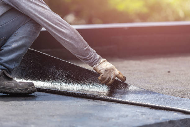 Professional Waterproofing technician working in Cincinnati, OH